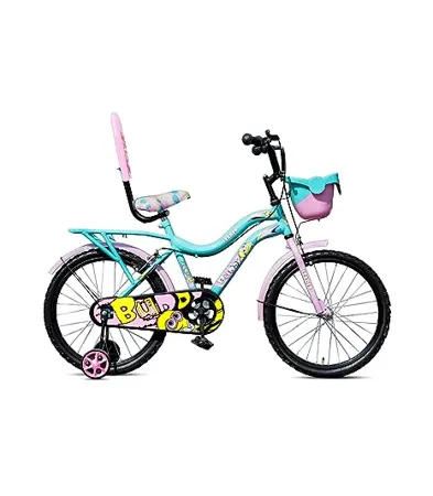 Leader Buddy 16T Sea Green Light Pink Colour Cycle for Kids Age Group 5 8 Years