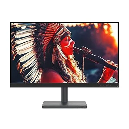 Lenovo L Series 68 58 Cm 27 Inch 68 58 Cm FHD IPS Ultraslim Monitor 1920 x 1080 Pixels 16 7 Mn Colors 75Hz 4ms AMD FreeSync HDMI TUV Eye Comfort Low Blue Light Raven Black