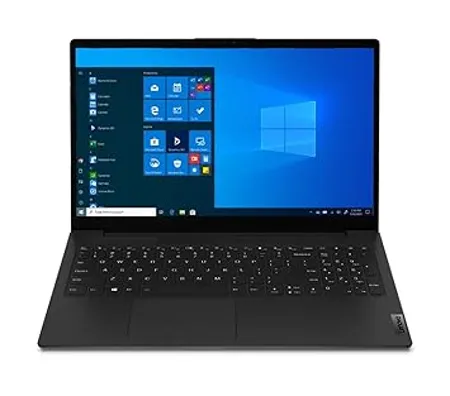 Lenovo V15 AMD Ryzen 5 5500U 15 6 39 62cm FHD 250 Nits Antiglare Thin and Light Laptop 8GB 512GB SSD Windows 11 Home Black 1 Year Onsite 1 7 Kg 82KDA022IH