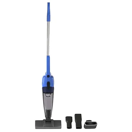Lifelong 800 W Upright Vacuum Cleaner 2 in 1 Includes Multiple Accessories Handheld Stick for Home and Office Use Black Blue 1 Year Manufacturer s Warranty LLVC920 