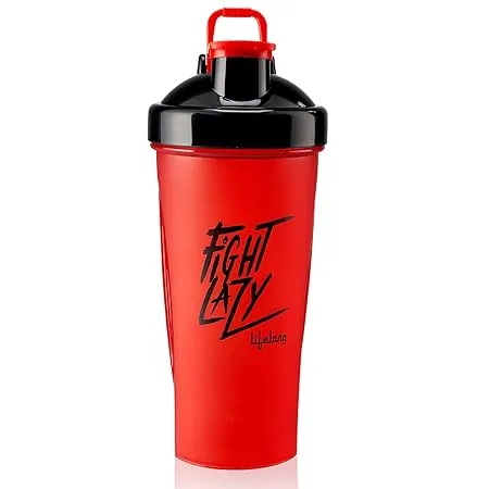 Lifelong Protein Shaker 100 Leakproof Stylish Protein Shaker Bottle Sipper Bottle Gym Bottle for Protein 700ml LLSHB05 Red 