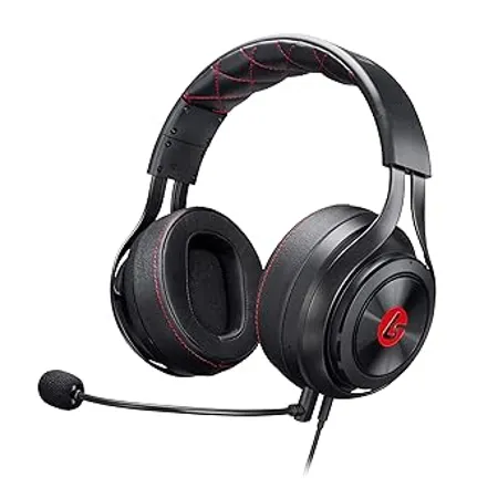 LucidSound LS25BK Wired Stereo Gaming Headset with Mic for eSports or PC Black