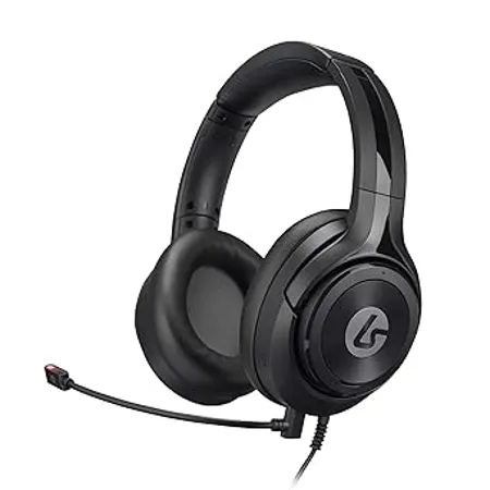 LucidSound Ls10P Wired Stereo Gaming Headset With Mic For Playstation Ps5 Ps4 Or Pc Black over ear