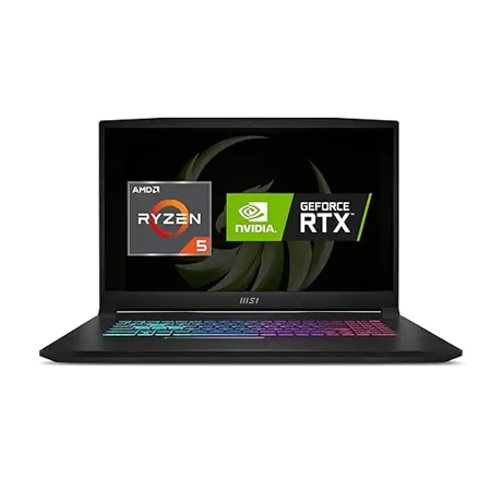 MSI Bravo 15 Gaming Laptop AMD Ryzen 5 7535HS 40CM FHD 144Hz Laptop 8GB 512GB NVMe SSD Windows 11 Home Nvidia GeForce RTX 2050 GDDR6 4GB Black 2 25Kg C7UCXK 095IN