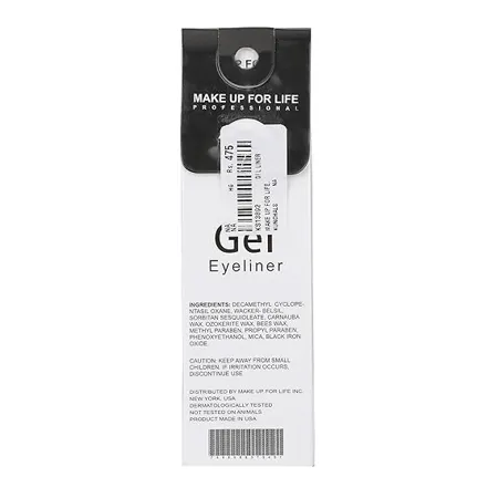 Make Up for Life Gel Eye Liner Black 3 3g