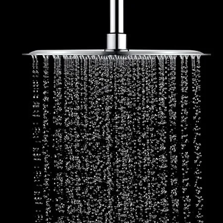 Marcoware 304 Stainless Steel Trident Round Overhead Shower 8 Inches Chrome 