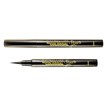 Maybelline New York Eyeliner Flexi tip Applicator Quick drying Formula Long lasting The Colossal Liner Black 1 2g
