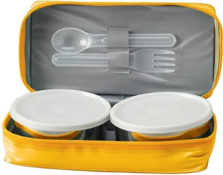 Milton Mini Lunch Kids 2 Cont Yellow