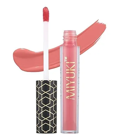 Miyuki Transferproof 12 Hours Stay Liquid Lipstick Bubblegum Pink 3 5g