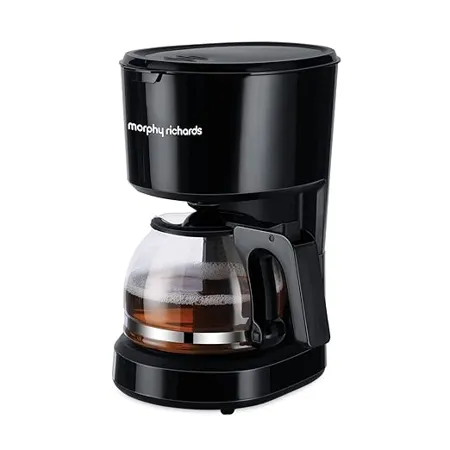 Morphy Richards Europa Drip 600 Watt 6 cup Drip Coffee Maker Gloss Black Regular 350012 