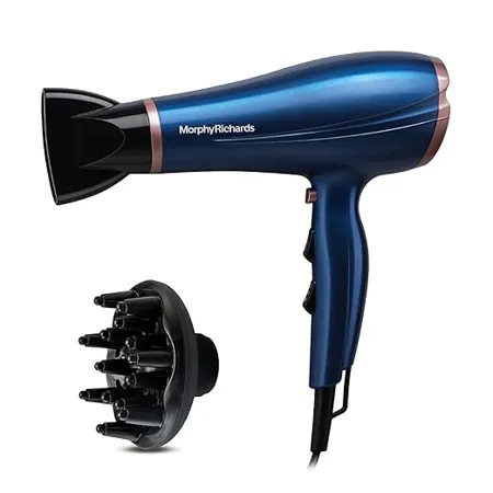 Morphy Richards Stylist Care Hd192Dc 1900W Hair Dryer 1900 Watt Blue Rose Gold