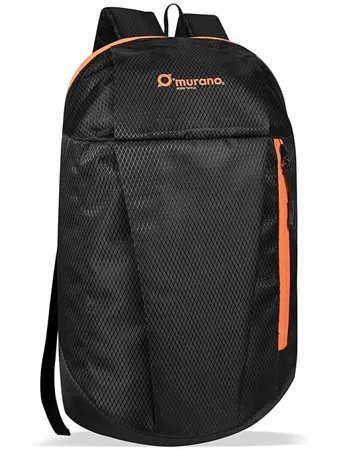 Murano Louis 10ltr Casual daybackpack Office Travel Bag School Bag College Bag Men Women Girl Boy Black 