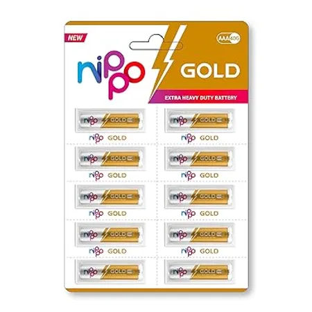 NIPPO AAA 4DG 1 5V Battery Pack of 10