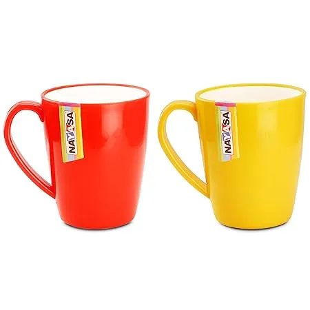 Nayasa Coffee Mug Set of 2 Multicolour 400ml
