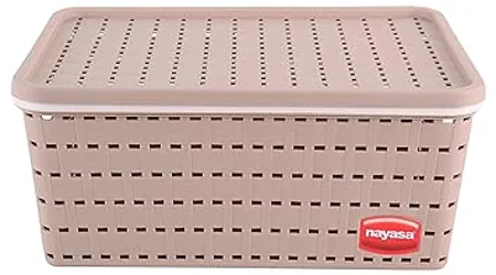 Nayasa Multipurpose Gloria Basket Medium Brown