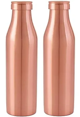 Nirlon Rust Free Copper Bottle Set 1000Ml Set of 2