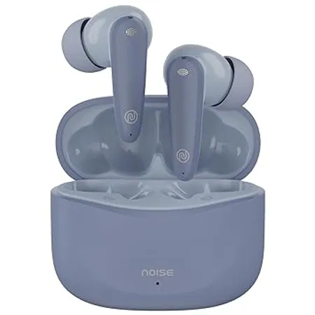 Noise Newly Launched Buds VS106 Truly Wireless in Ear Earbuds with 50H Playtime Quad Mic with ENC Instacharge 10 min 200 min Ultra Low Latency up to 40ms 10mm Driver and BT v5 3 Sky Blue 