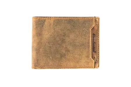 PICCO MASSIMO Bifold Leather Wallet for Men RFID Protected Card and Money Holder Branded Purse for Men Tan Colour 11 5 X 9 X 1 5 CMS Best Gifts for Men