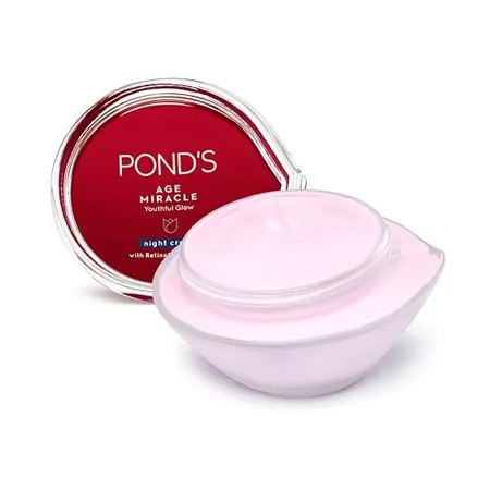 POND S Age Miracle Wrinkle Corrector Anti Wrinkle Anti Aging Night Cream With Retinol C Complex 50 g