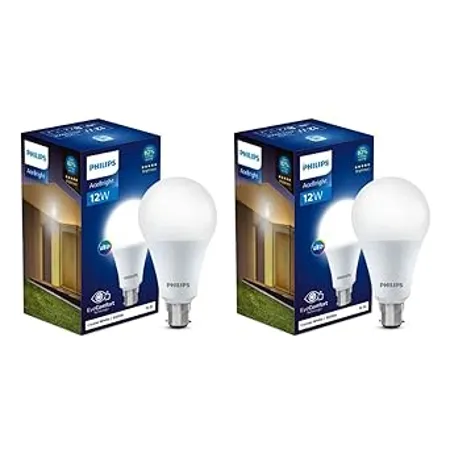 Philips StellarBright 12 Watt LED Bulb B22 Base Crystal White Pack of 2 