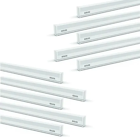 Polycab Intenso 20W LXS LED Batten in Square Shape Energy efficient Light with Warm White Color 220 240V 1130mm 3000K 10 Pcs 