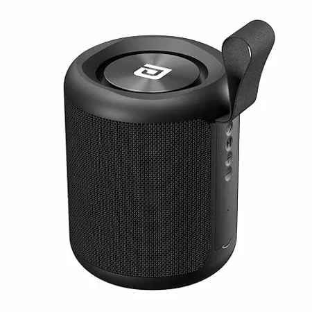 Portronics SoundDrum P 20W Portable Bluetooth Speaker with 6 7 hrs Playback Time Handsfree Calling USB Slot Aux in Port Type C Charging Black 