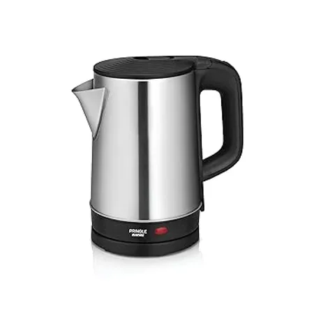 Pringle Electric Kettle Inspire 1 5 Ltr 1500 Watts with Boil Dry Protection Auto Shut Off Concealed Heating Element 360 Deg Cordless Base Wide Mouth Opening Premium finish With steam sensor