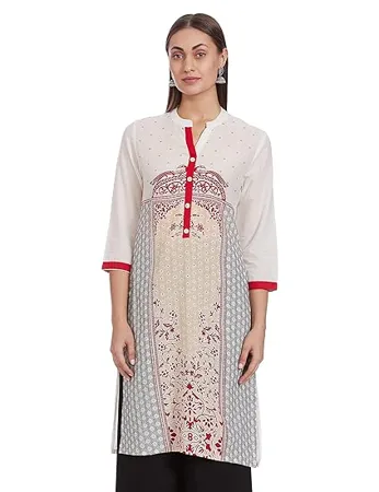 Rangeelo rajasthan Women s Straight Kurta