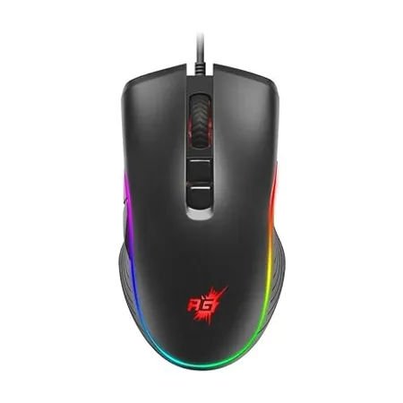 Redgear A 20 Wired Gaming Mouse with RGB and Upto 4800 dpi for Windows PC Gamers 