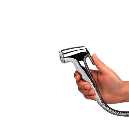 SBD Plastic Health ABS County Health Faucet Bidet Gun Shower Chrome Finish Silver 