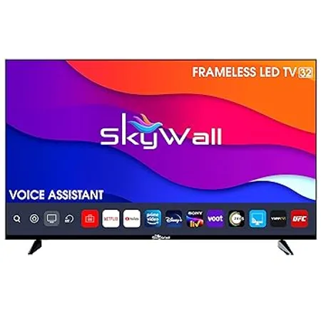 SKYWALL 80 cm 32 inches HD Ready Smart LED TV 32SW VS Black 