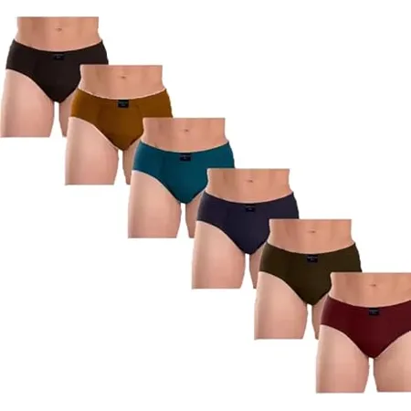 SLEAZY Men s Cotton Brief Pack of 6 