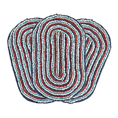 STATUS Splash Oval Shape Doormat for Home Office Indoor Outdoor 1 