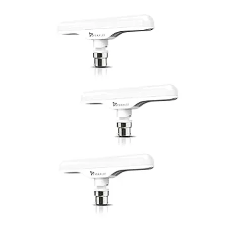 SYSKA SSK TLL R 12W B22 LED Tube Bulb White Pack of 3