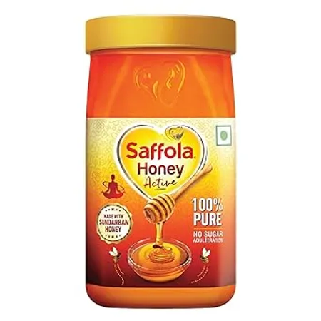 Saffola Honey Active Made with Sundarban Forest Honey 100 Pure Honey No sugar adulteration 1Kg