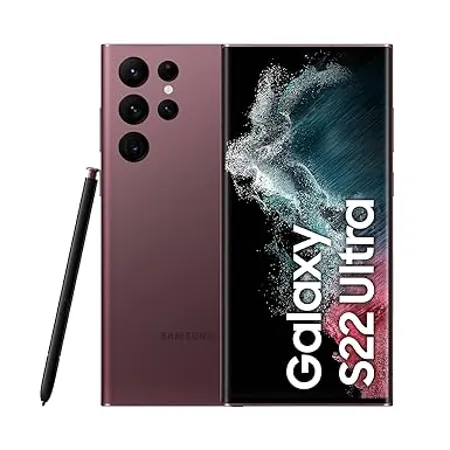 Samsung Galaxy S22 Ultra 5G Burgundy 12GB 256GB Storage with No Cost EMI Additional Exchange Offers