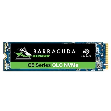 Seagate Barracuda Q5 SSD 1TB up to 2400 MB s Internal M 2 NVMe PCIe Gen3 4 3D QLC for Desktop or Laptop 1 Year Rescue Services ZP1000CV3A001 