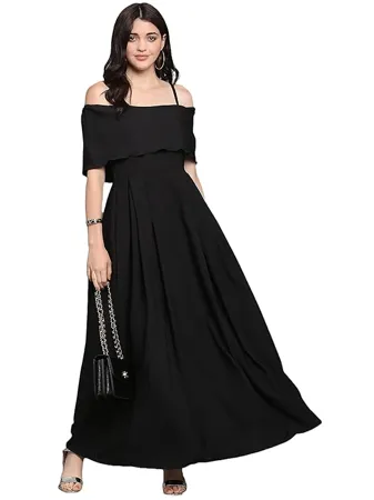 Sheetal Associates Women s Sleeveless Fit and Flare Casual Maxi Dress
