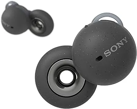 Sony LinkBuds WF L900 Truly Wireless Bluetooth Earbuds with Open Ring Design for Ambient Sound 17 5 Hrs Battery DSEE IPX4 360RA Swift Pair True Wireless Earbuds with Alexa Built in Grey