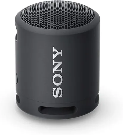 Sony Srs Xb13 Wireless Extra Bass Portable Compact Bluetooth Speaker with 16 Hours Battery Life Type C Ip67 Waterproof Dustproof with Mic Loud Audio for Phone Calls Work from Home Black Small
