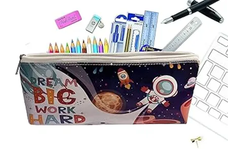 Space Astronaut Theme Pencil Stationery Pouch 1 Pcs