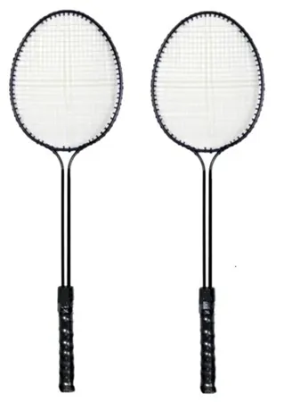 Spanco One Pair Two Pieces Badminton Racquet with Free Full Cover