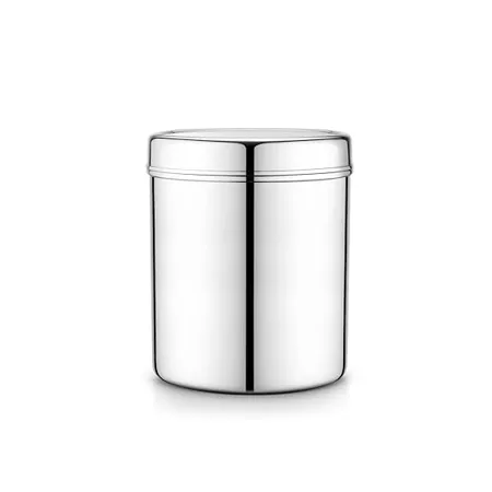 Steelcraft Premium Stainless Steel 15 22G Deep Dabba Silver Colour Airtight Durable Long Lasting Reliable Spice Storage Container Steel Jar for Kitchen Storage Capacity 3450ml