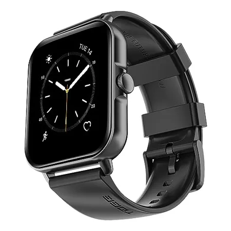 TAGG Engage Lite Advanced Calling Smartwatch with Split Screen Function Single Chip Technology Fast Charge 10 min 1 Day Usage AI Voice Assistant Built In Games Calculator Stopwatch Timer
