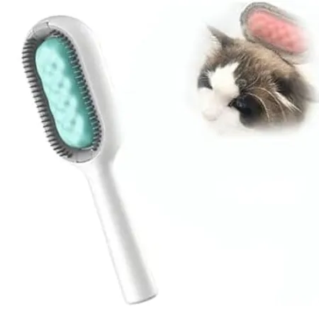 TIRTH ENTERPRISE Universal Pet Knots Remover Hair Removal Comb with Disposable Wipes Sticker Cat Multifunctional Pet Cleaning Brush with Wipes