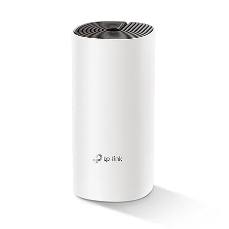 TP Link Deco E4 Whole Home Wi Fi Mesh System Seamless and Speedy AC1200 1200Mbps Wireless Works with Amazon Echo Alexa Router and WiFi Booster Replacement Parental Control Dual Band