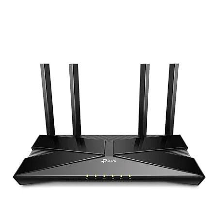TP Link Next Gen Wi Fi 6 AX3000 Mbps Gigabit Dual Band Smart Wireless Router OneMesh Supported Dual Core CPU HomeShield Ideal for Gaming Xbox PS4 Steam Plug and Play Archer AX53 Black