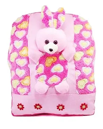 Tickles Beautiful Rabbit Shoulder School Bag for Kids Girl 3 litres