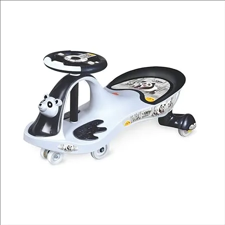 Toyzone Baby Panda Free Wheel Magic Car Swing Car Baby Car Kids Car Toy Car Push Car Ride on Car with Music and Horn
