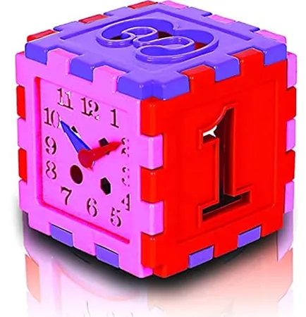 Toyzone My 1st cubie 81418 Block Game Plastic Blocks Learning Toy Block Puzzle Puzzle Brick Game Block Toy Block for Kids My 1st cubie 